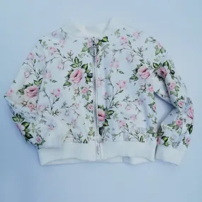 Daga - Rose  Bomber Jacket - White