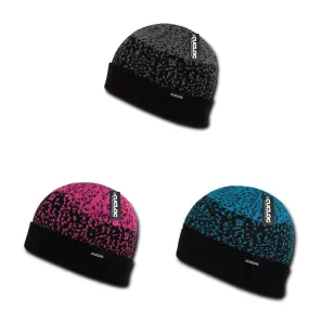 1 Dozen Cuglog Fuji Cuffed 3 Tone Digital Gradient Beanies Caps Hats Wholesale Lots!