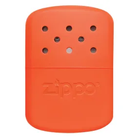 12-Hour Blaze Orange Refillable Hand Warmer