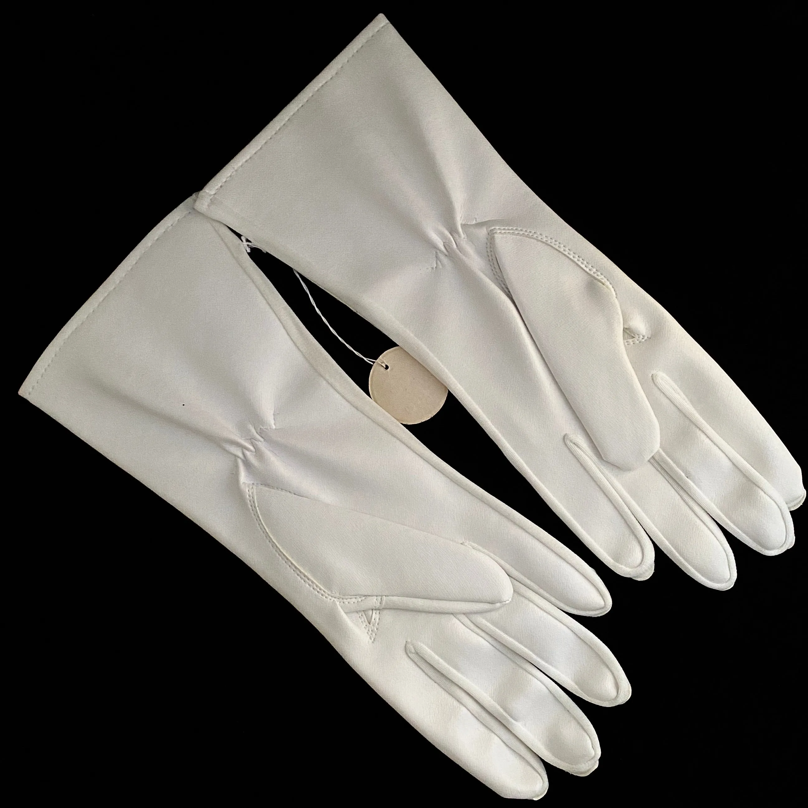 1950s *NEW* White Stretch Gloves