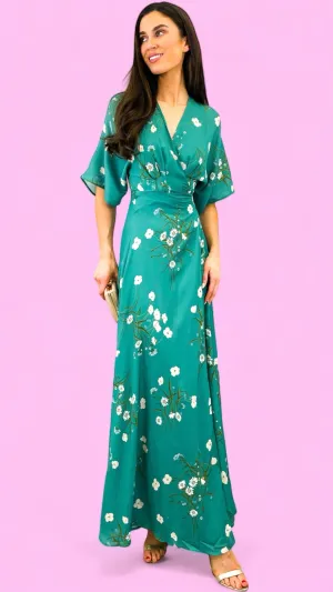 A1520 Melody Wrap Maxi Dress