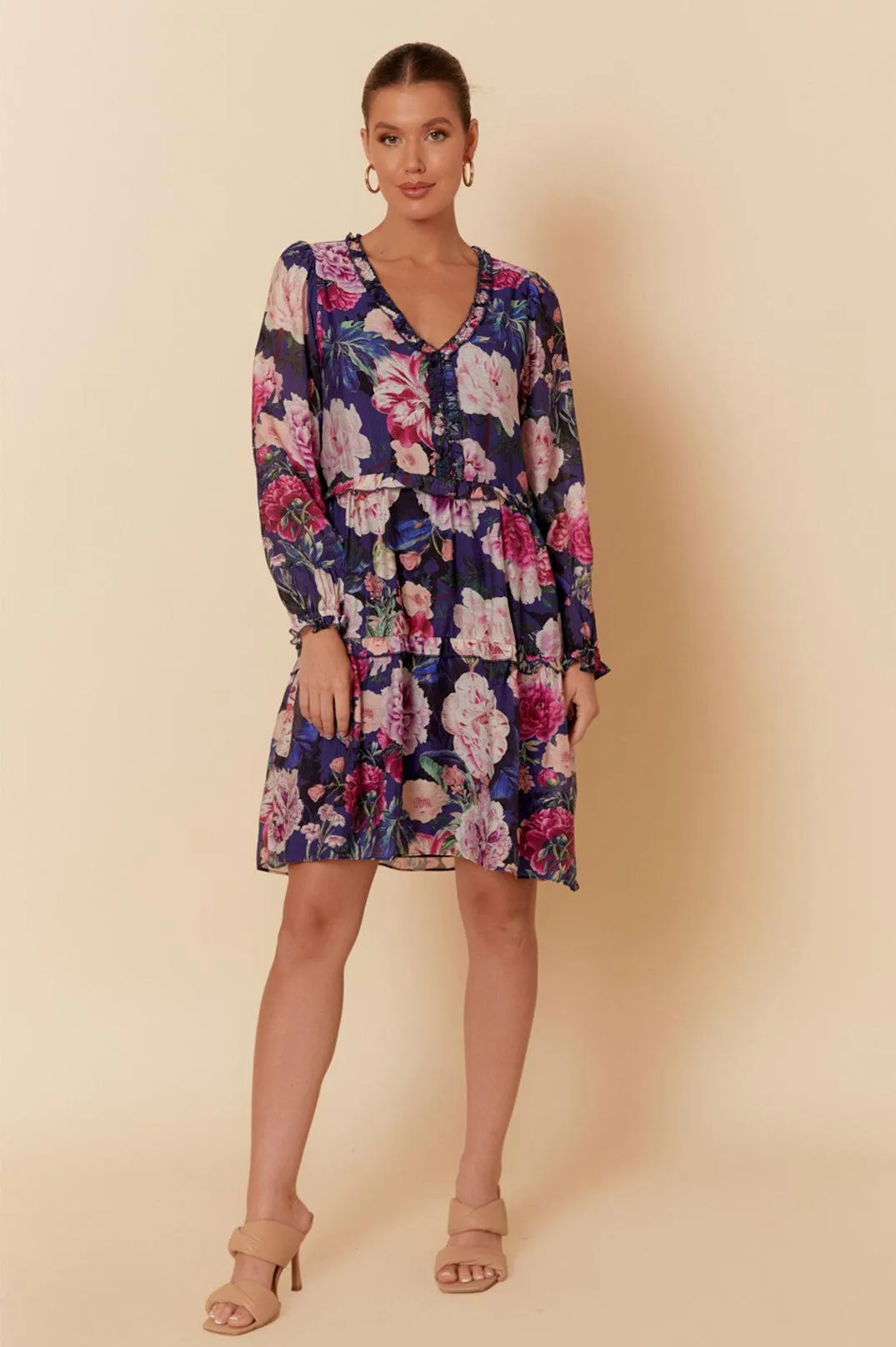 Adorne Sloan Windsor Print Dress