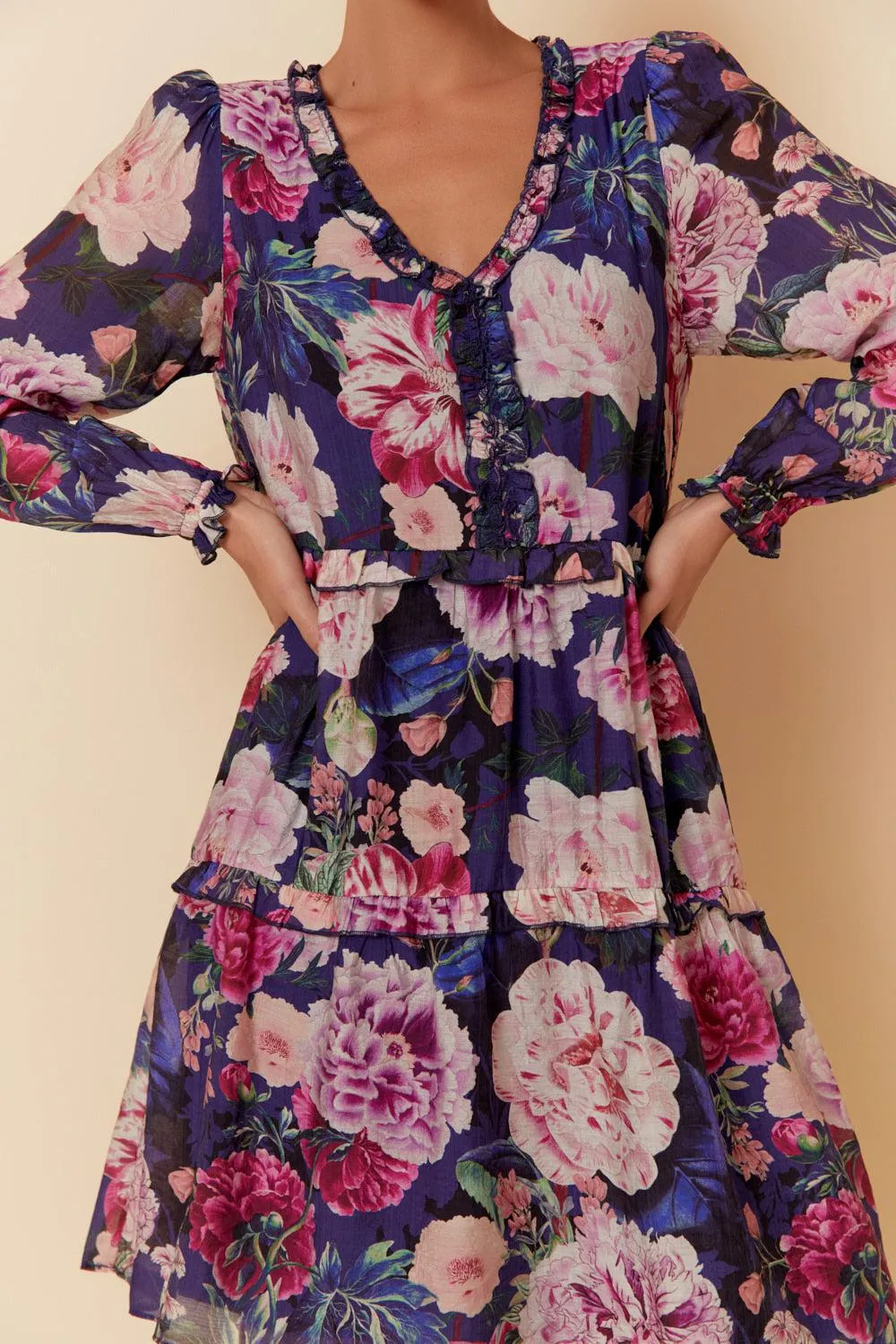 Adorne Sloan Windsor Print Dress