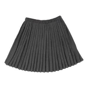 Analogie By Lil Legs Knife Pleated Skirt Grey