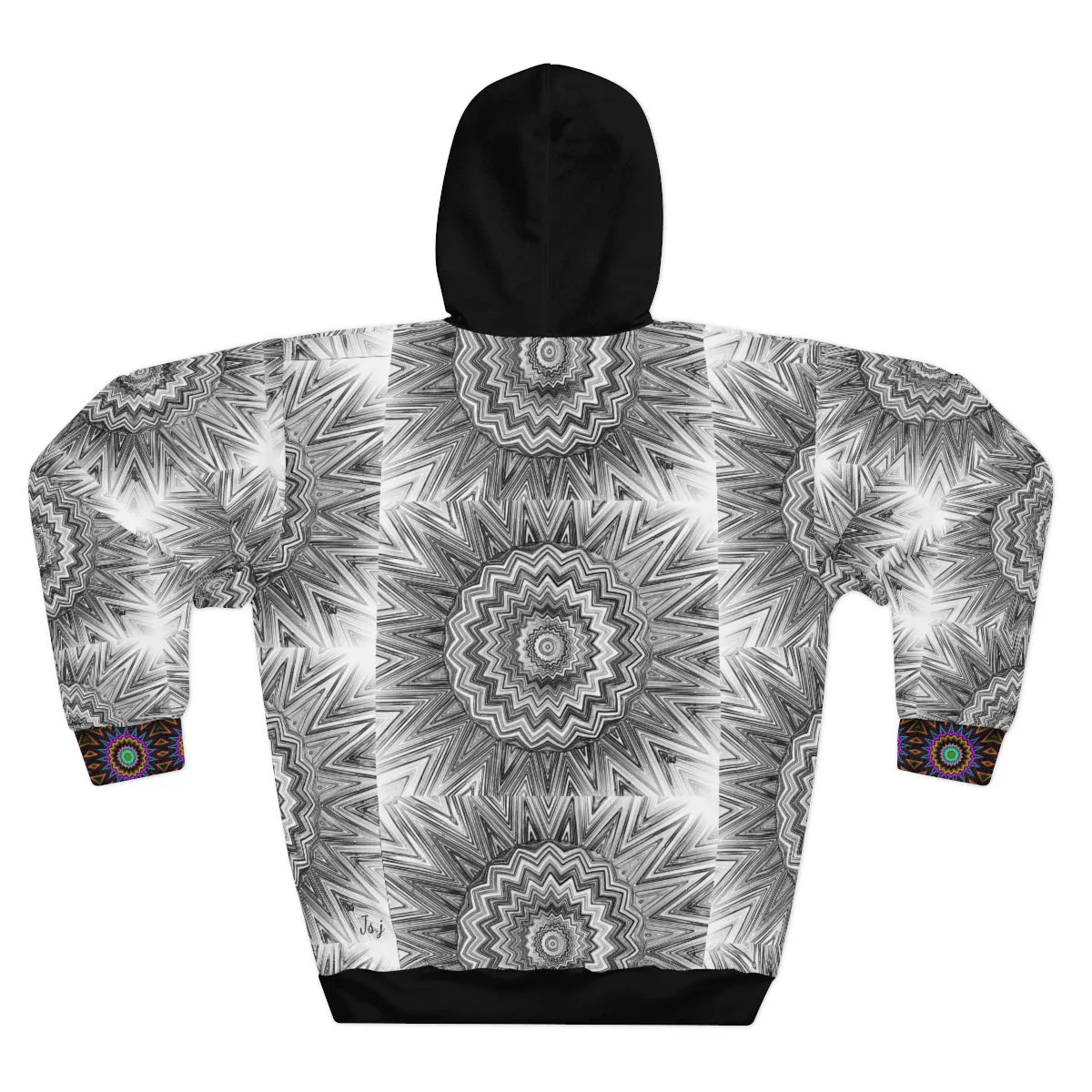 AOP Unisex Pullover Hoodie STAR BURST