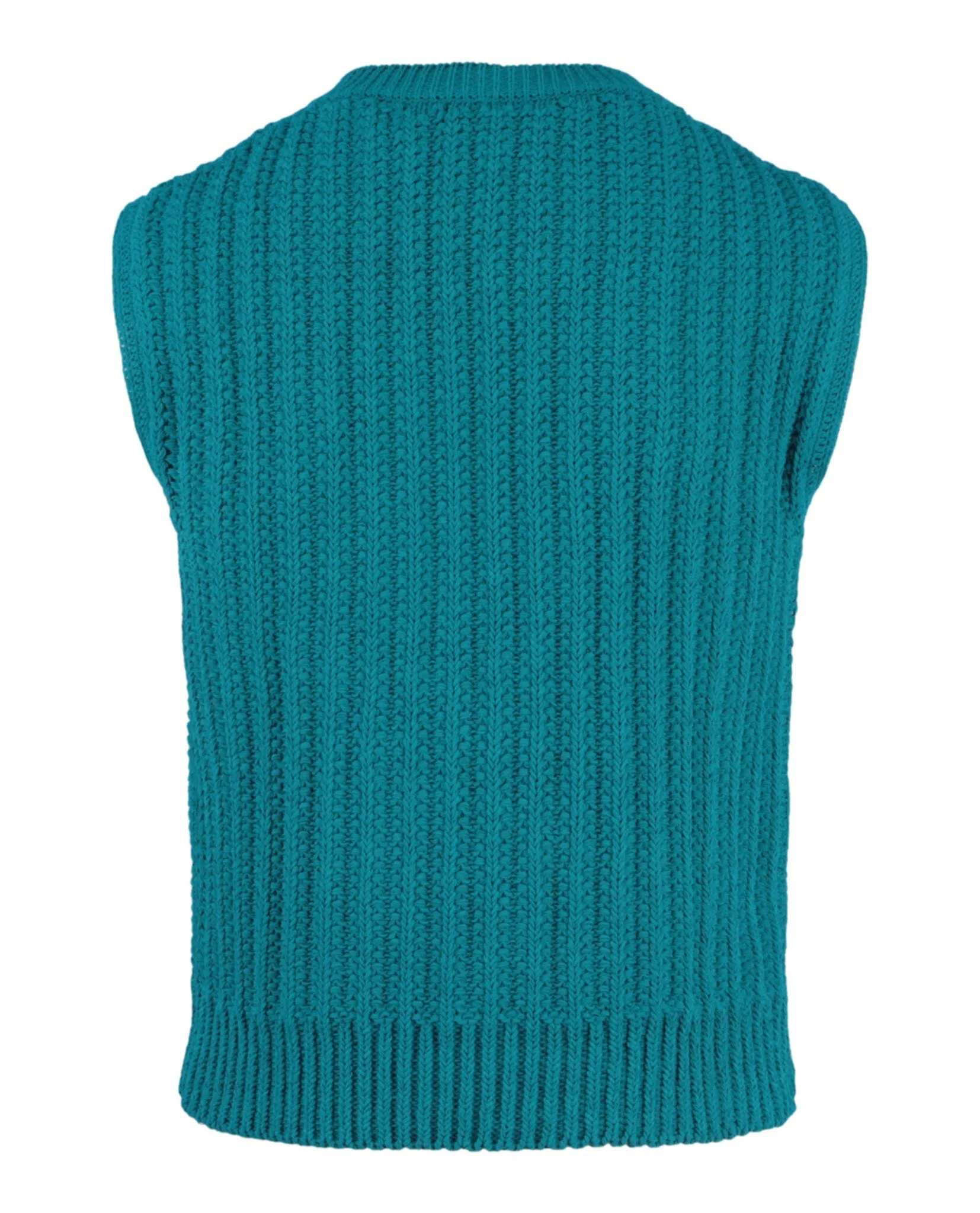 Aran Knitted Vest