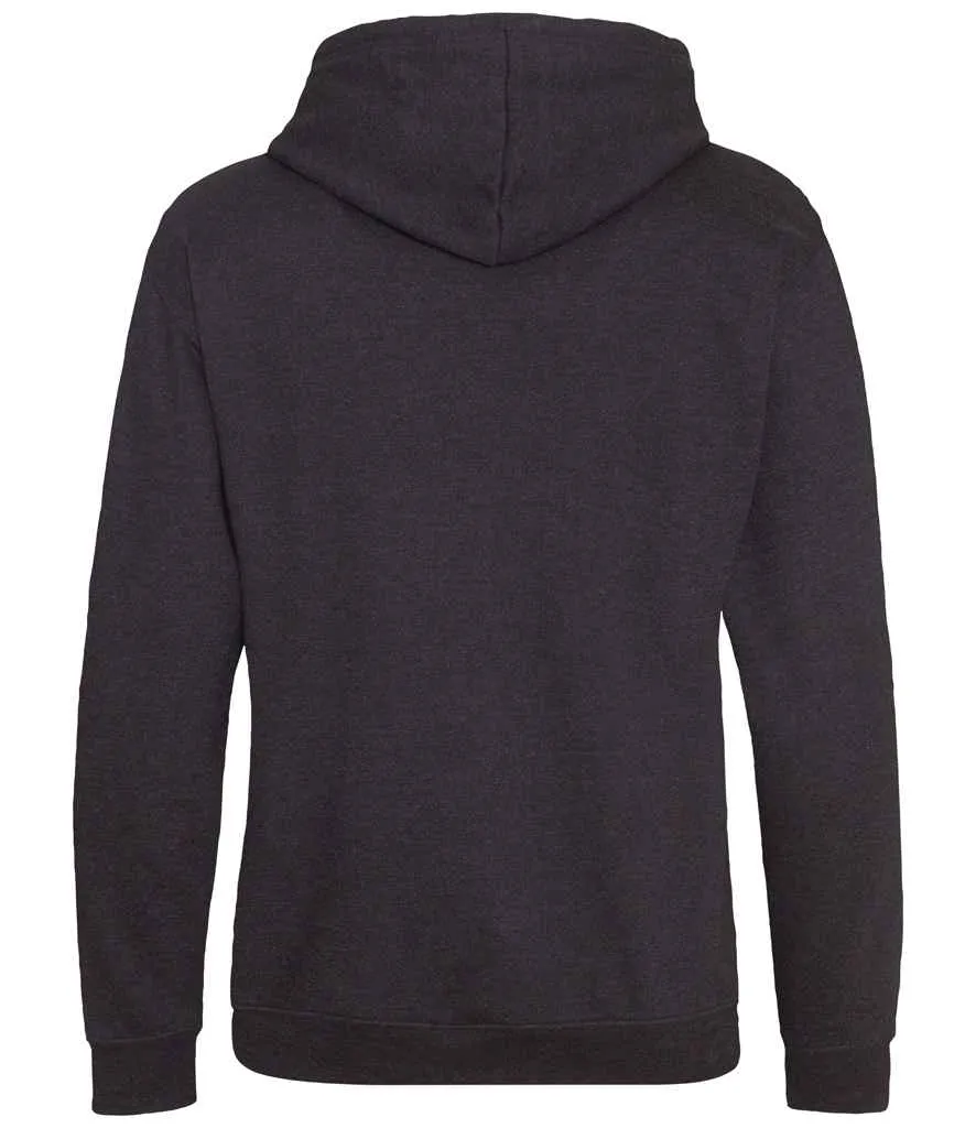 AWDis College Hoodie - Black, White