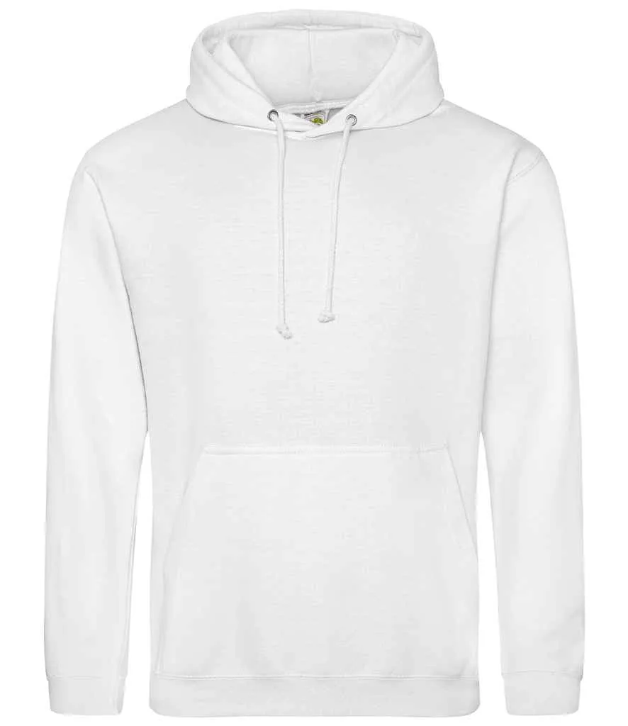 AWDis College Hoodie - Black, White