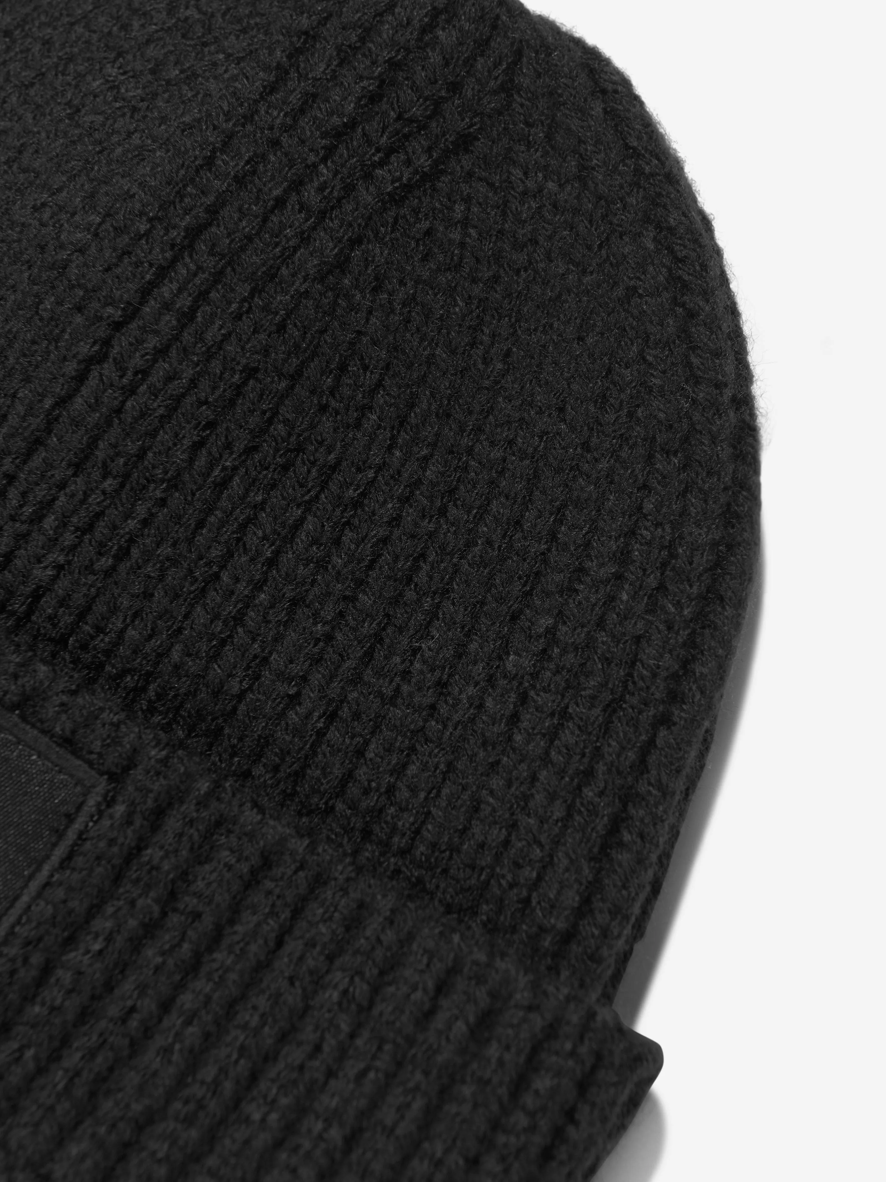 Baby Box Logo Beanie in Black