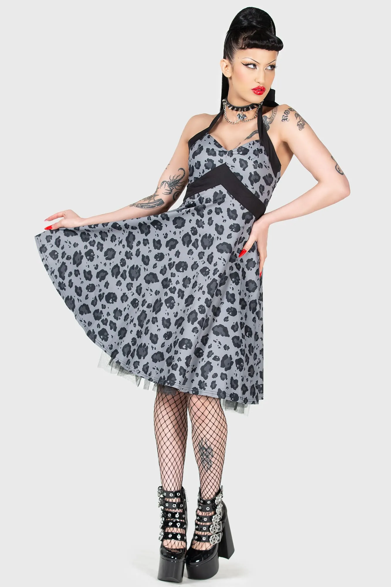 Backseat Bingo Skater Dress