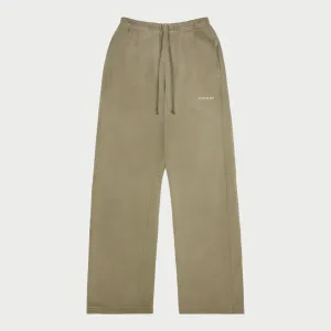 Basic Logo Parachute Sweatpants (Olive)