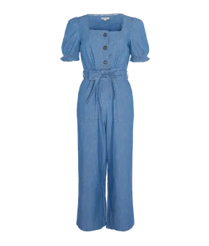 Berkley Wide Leg Jumpsuit - Blue