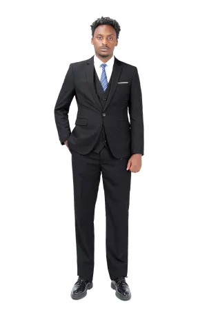 Black Casual Blazer Slim Fit Business Blazer