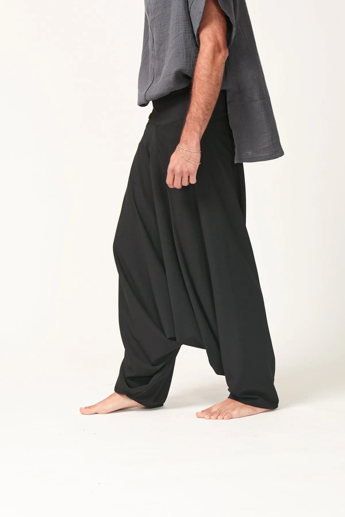 Black Harem Pants