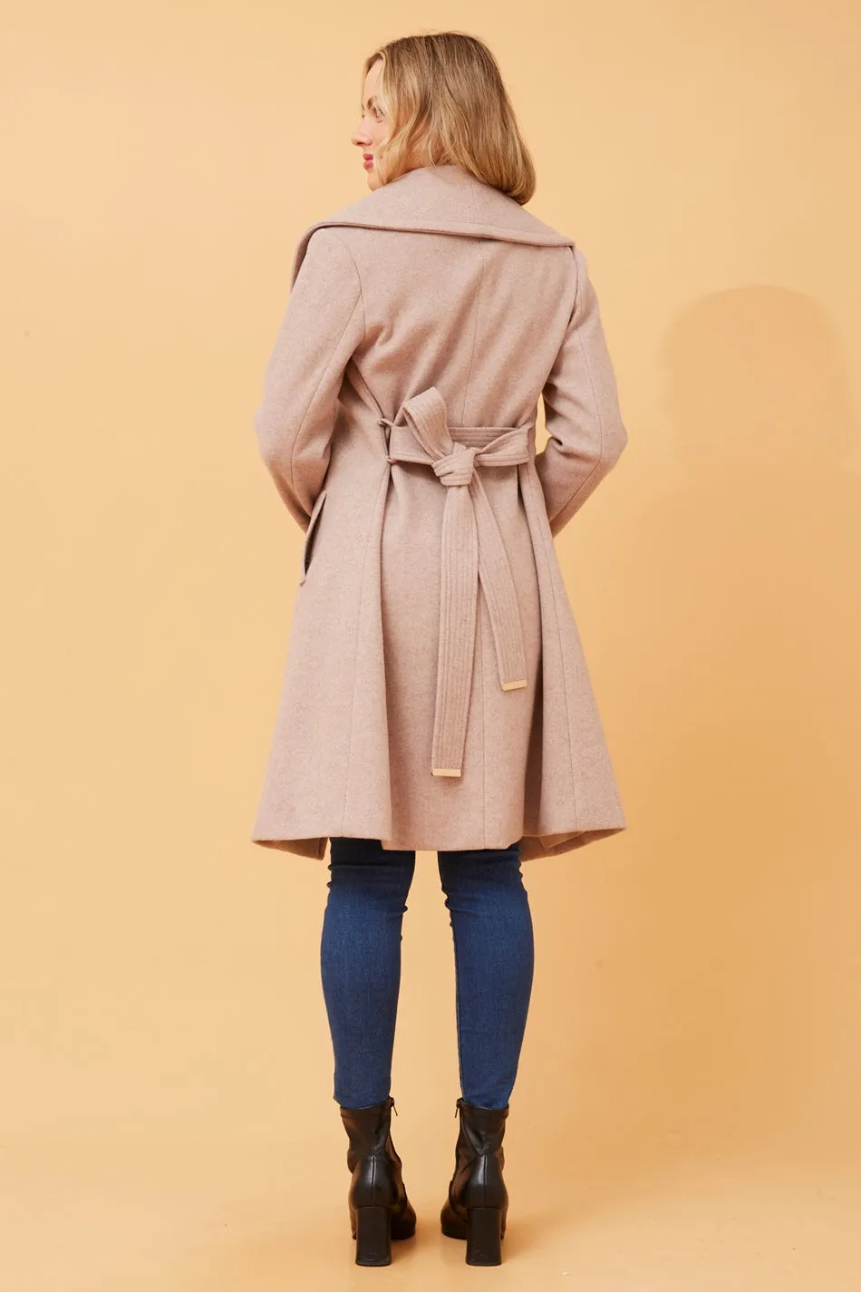 BRIDGET SHAWL COLLAR COAT