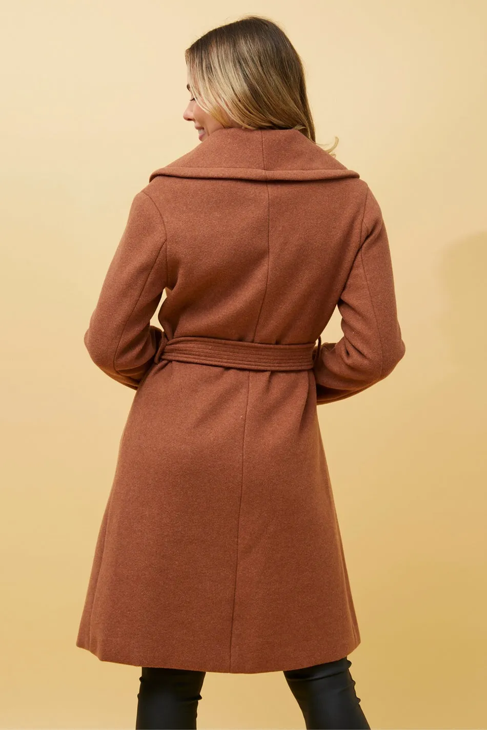 BRIDGET SHAWL COLLAR COAT