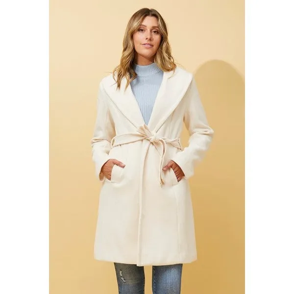 BRIDGET SHAWL COLLAR COAT