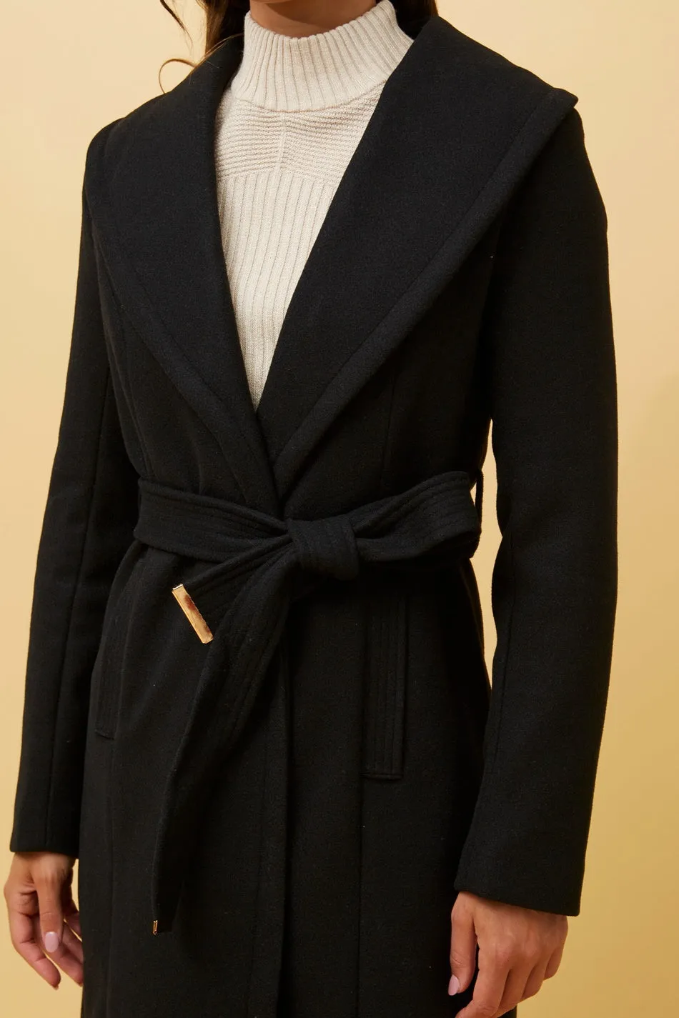 BRIDGET SHAWL COLLAR COAT