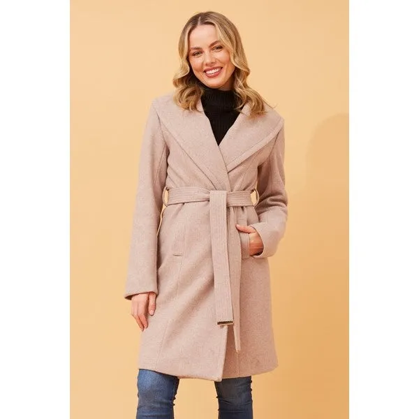 BRIDGET SHAWL COLLAR COAT