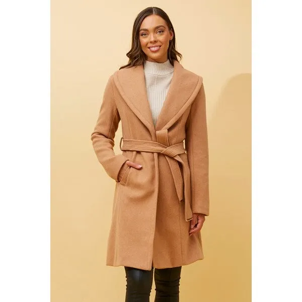 BRIDGET SHAWL COLLAR COAT