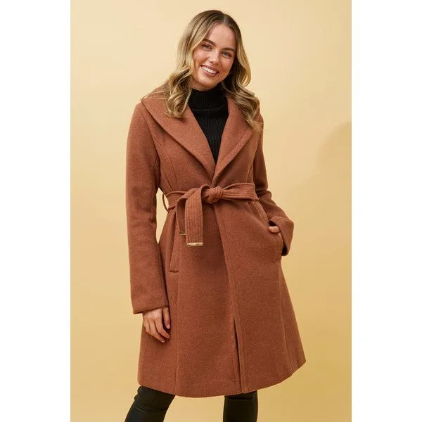 BRIDGET SHAWL COLLAR COAT