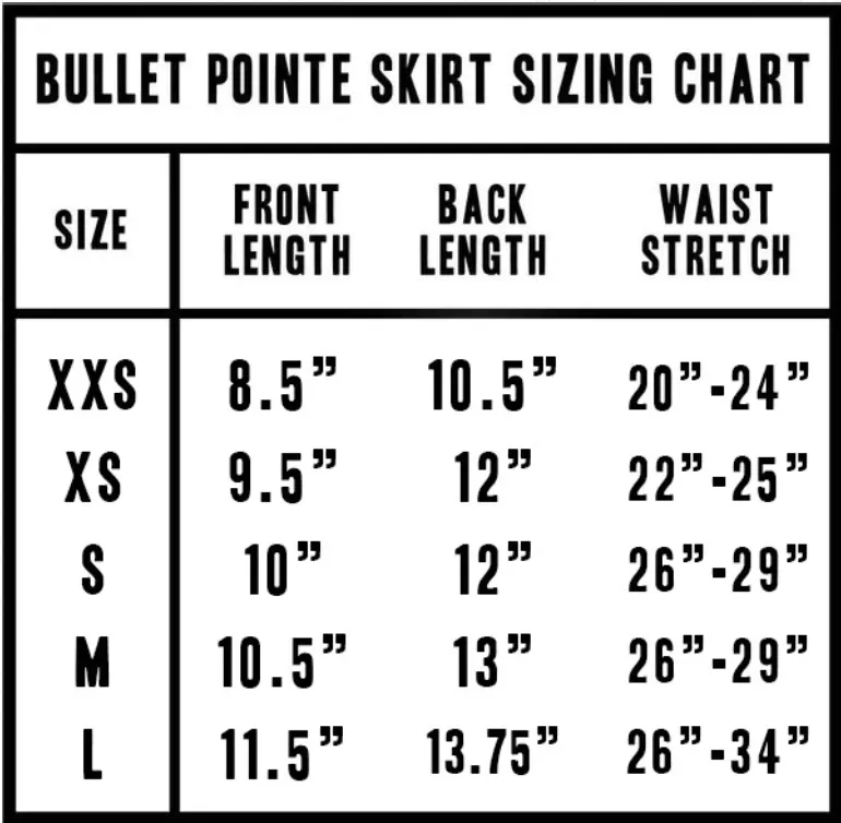 Bullet Pointe | Ballet Skirt | Slate Blue