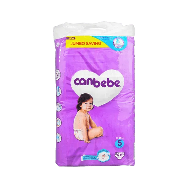 CANBEBE DIAPERS JUNIOR 5 - 46 DIAPERS