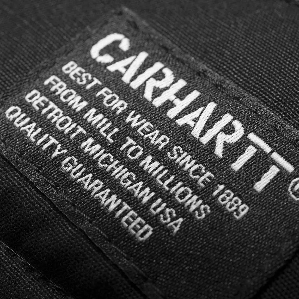 Carhartt Stanley Bomber Jacket With Removable Faux Fur Collar - Black