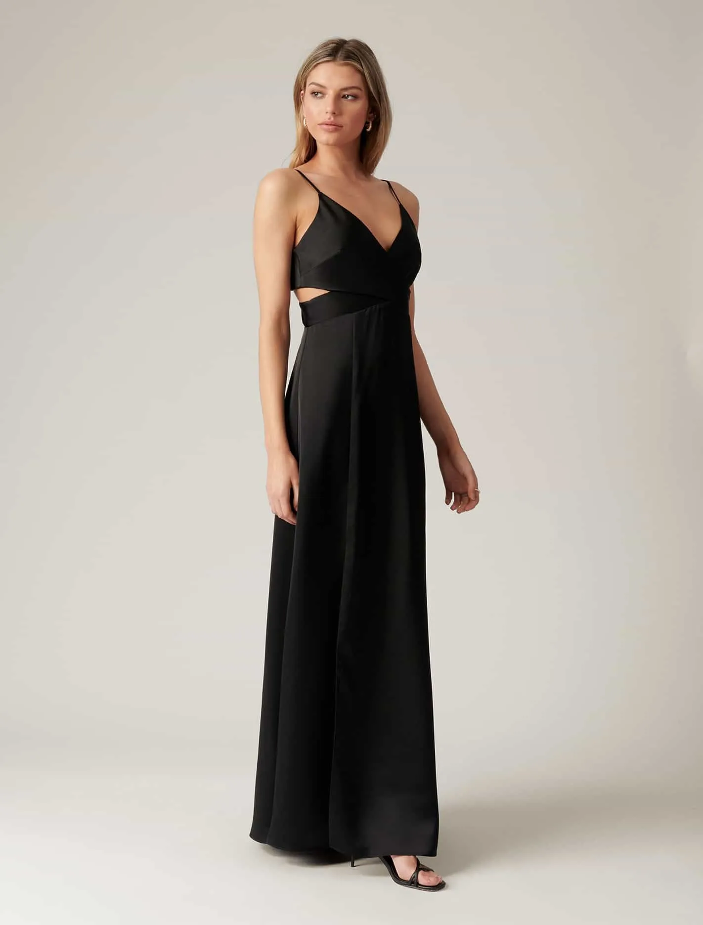 Carley Strappy Wrap Maxi Dress