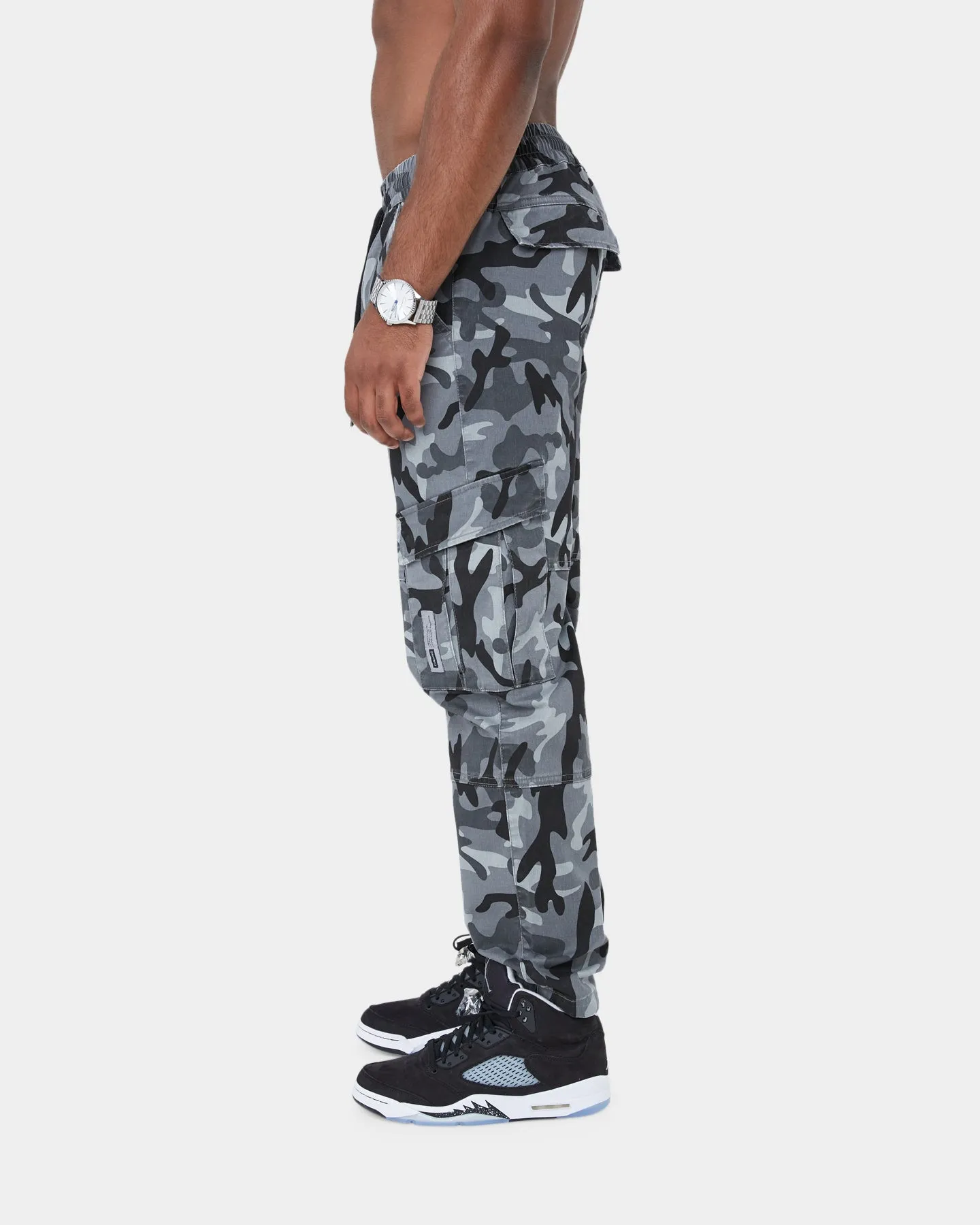 Carre Utilitaire Cargo Jogger Black Camo