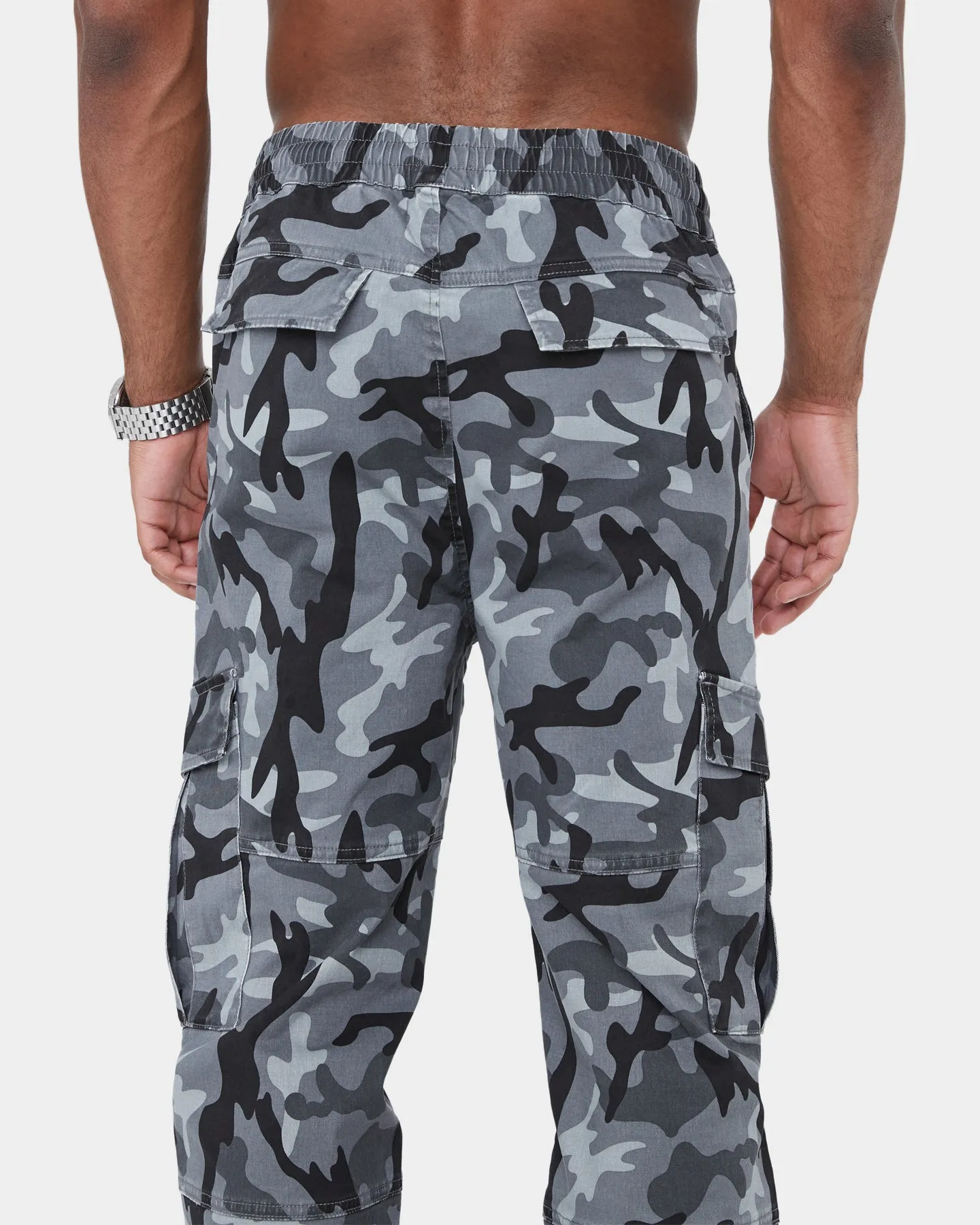 Carre Utilitaire Cargo Jogger Black Camo