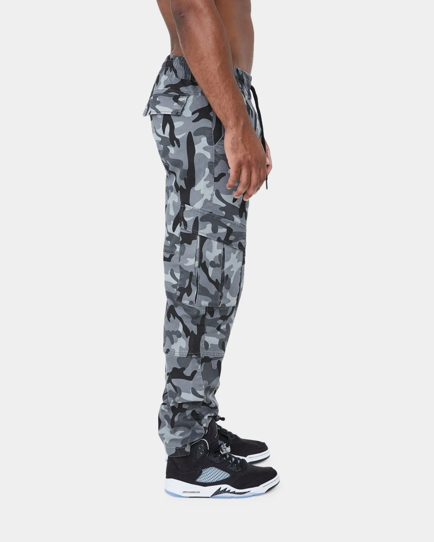 Carre Utilitaire Cargo Jogger Black Camo