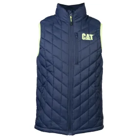 Caterpillar Insulated Vest  Detroit Blue