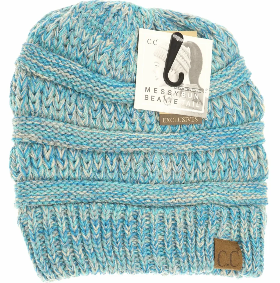 CC Beanie - Multi Tone Beanie Tail