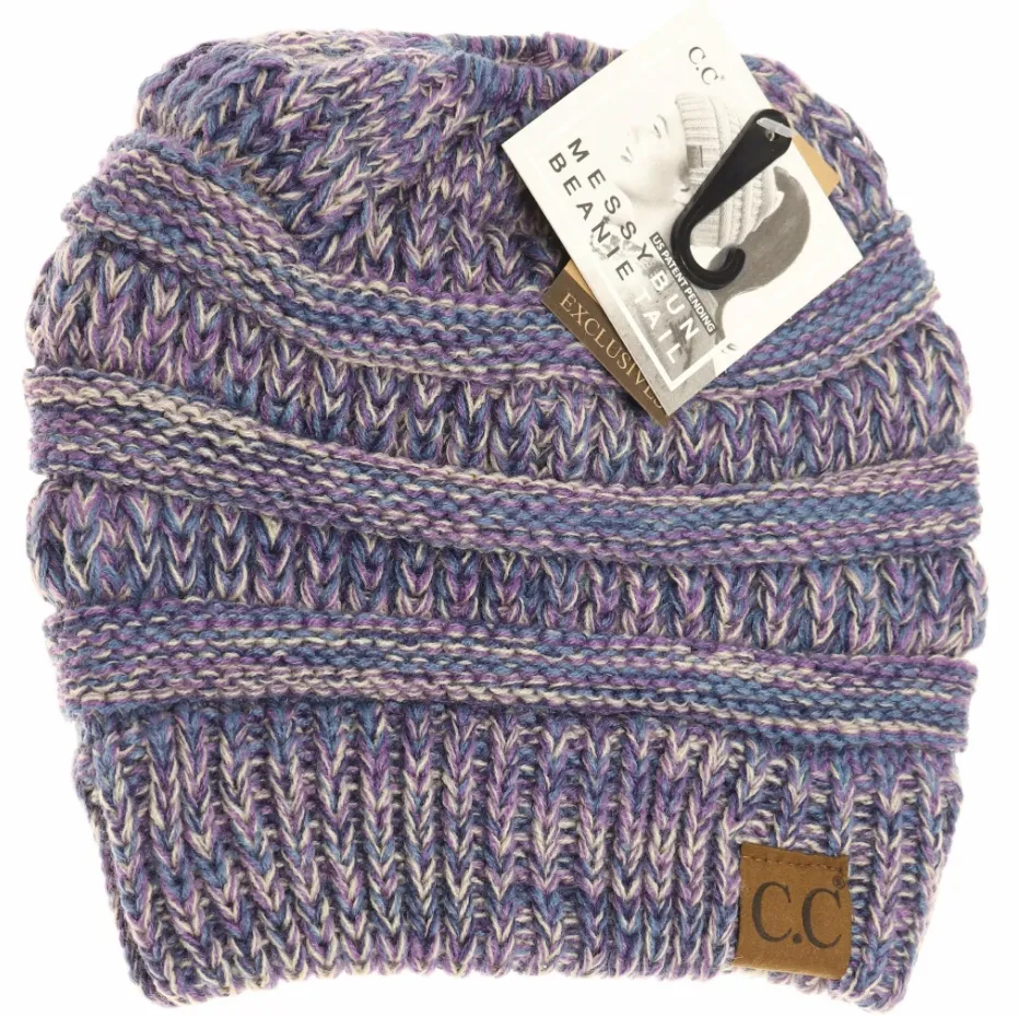 CC Beanie - Multi Tone Beanie Tail