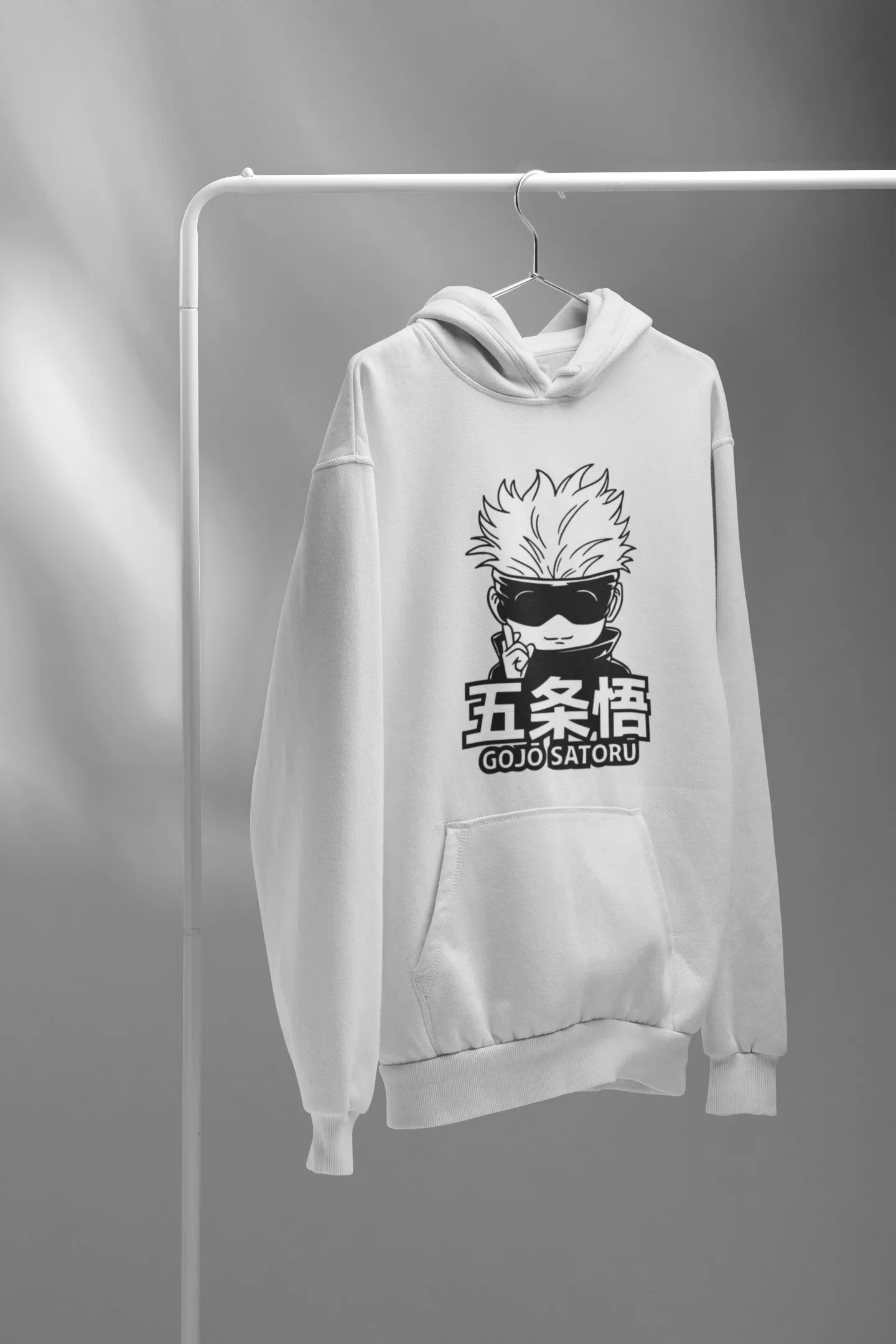 Chibi Gojo Satoru-Jujutsu Kaisen: Anime- Winter Hoodies