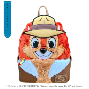 Chip 'n Dale: Rescue Rangers - Faux Fur Chip US Exclusive Cosplay Mini Backpack[RS]