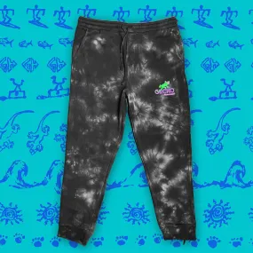 Classic Sweatpants: Black Crystal Dye