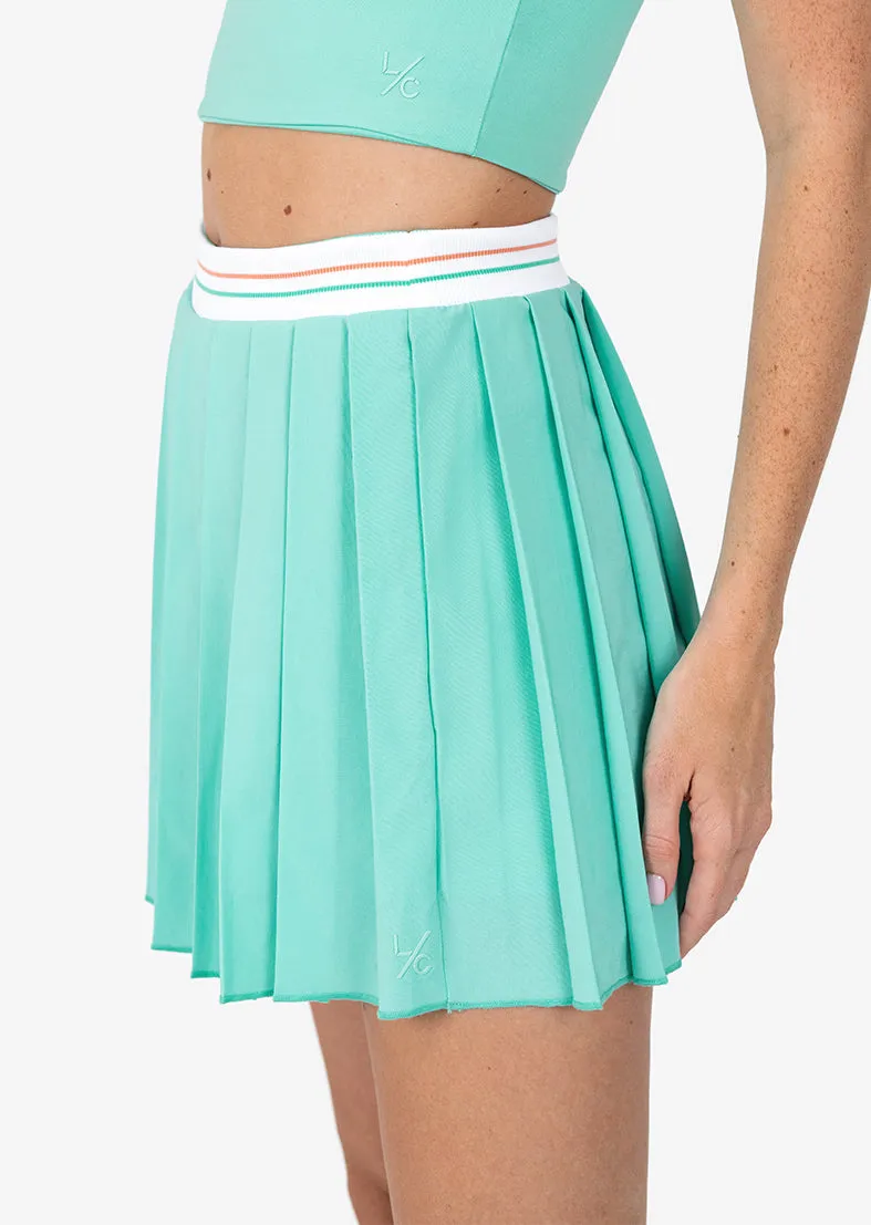 Club LC Vintage Pleated Skirt Mint FINAL SALE