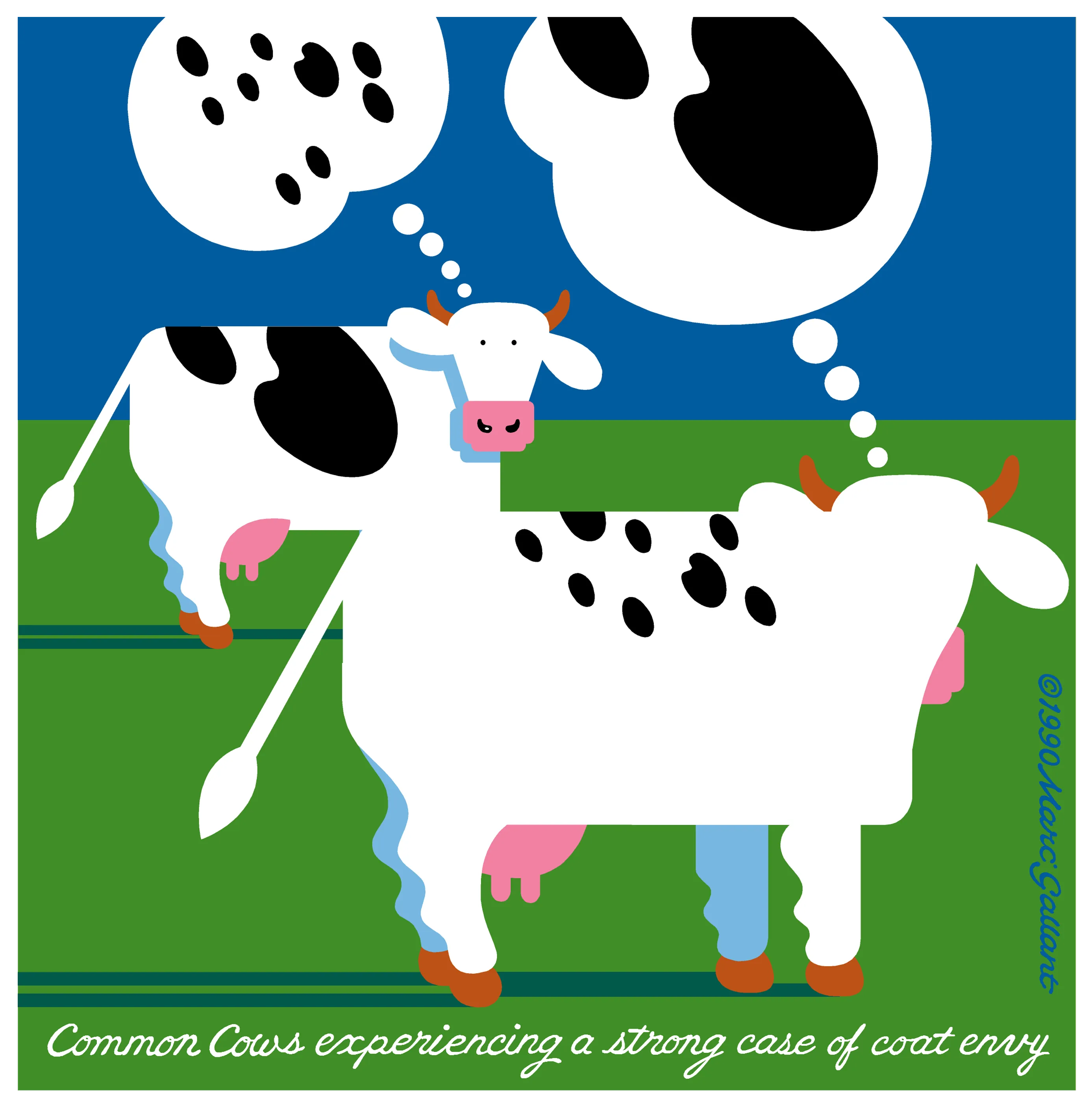 Coat Envy COWS Classic T