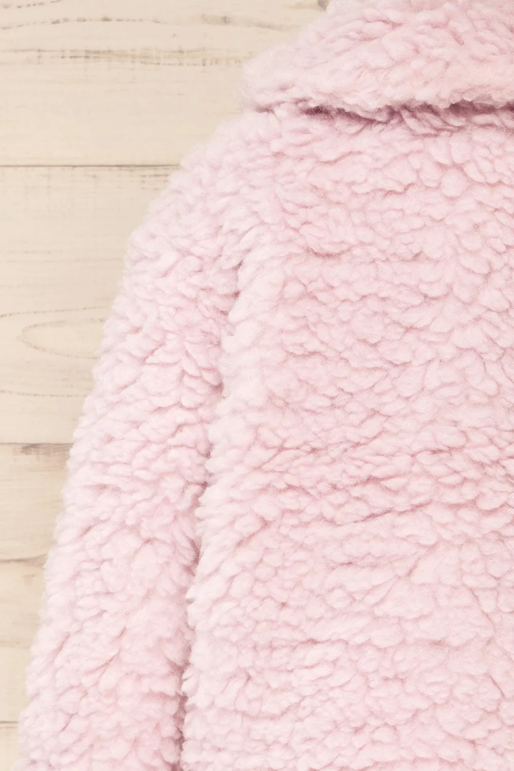 Coldfield | Fuzzy Button-Up Teddy Coat