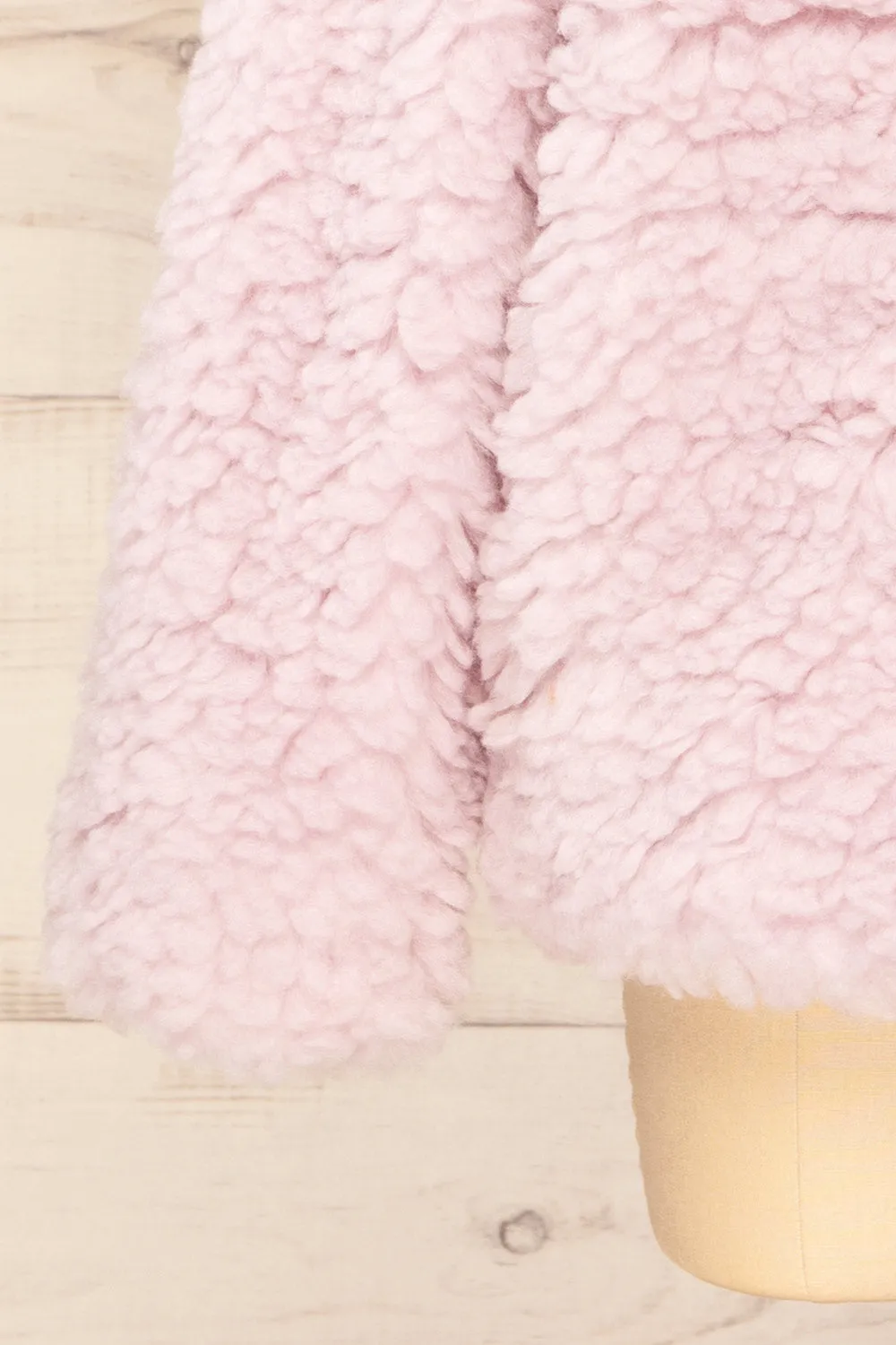 Coldfield | Fuzzy Button-Up Teddy Coat