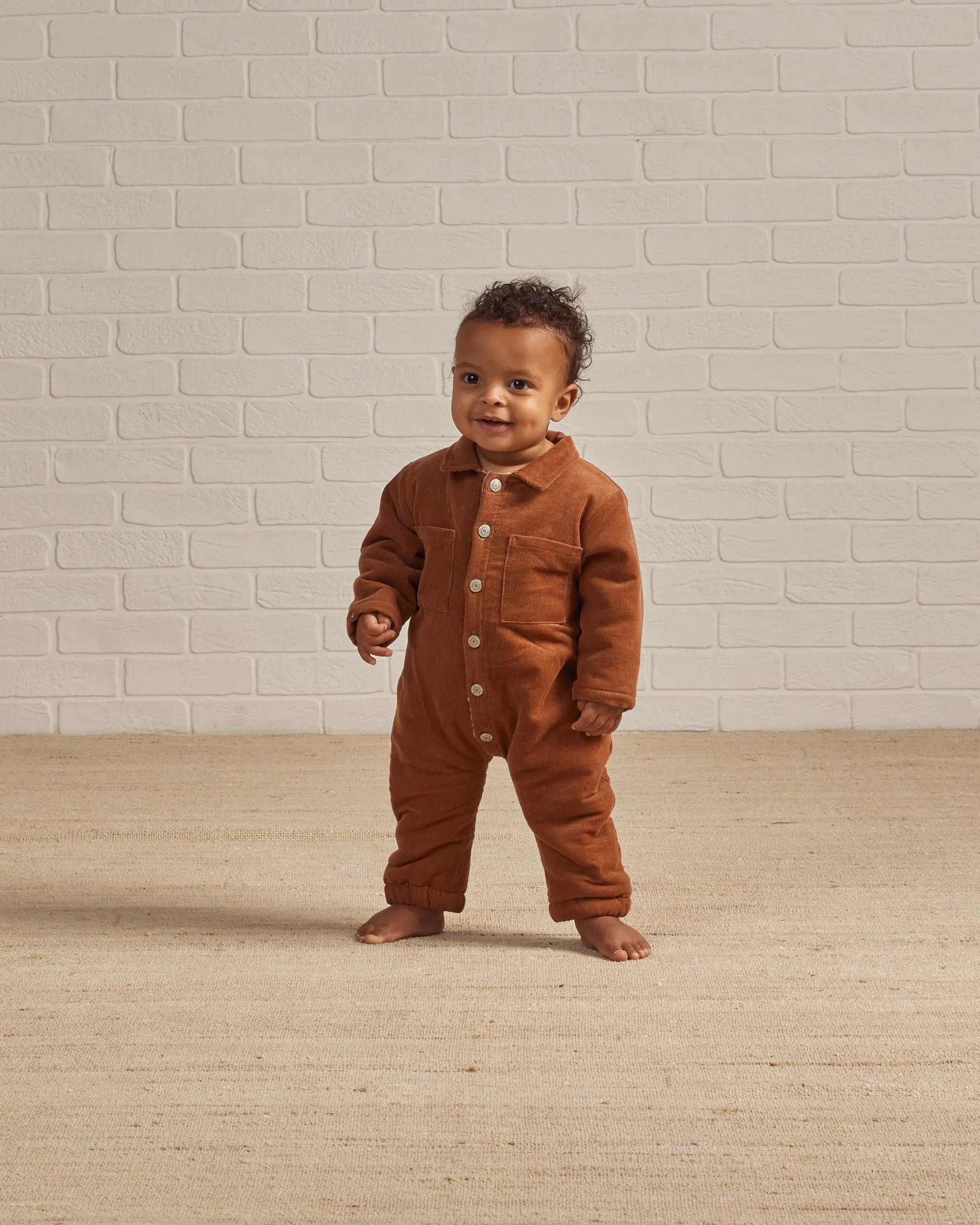 CORD BABY JUMPSUIT