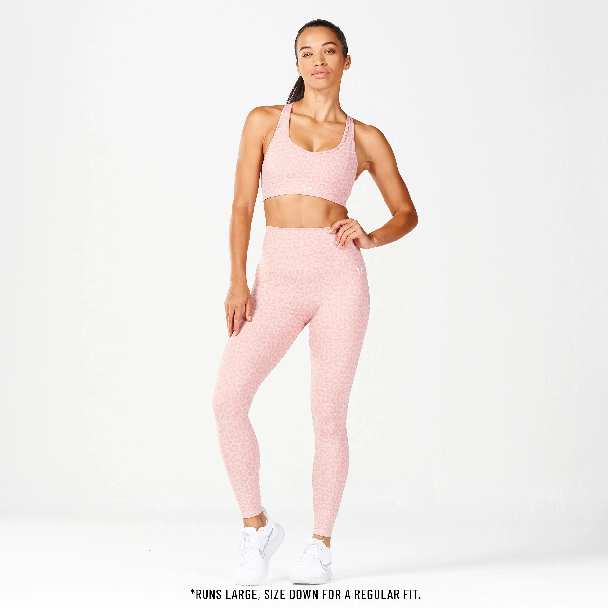 Core Agile ACT Leggings 27" - Pale Mauve Print