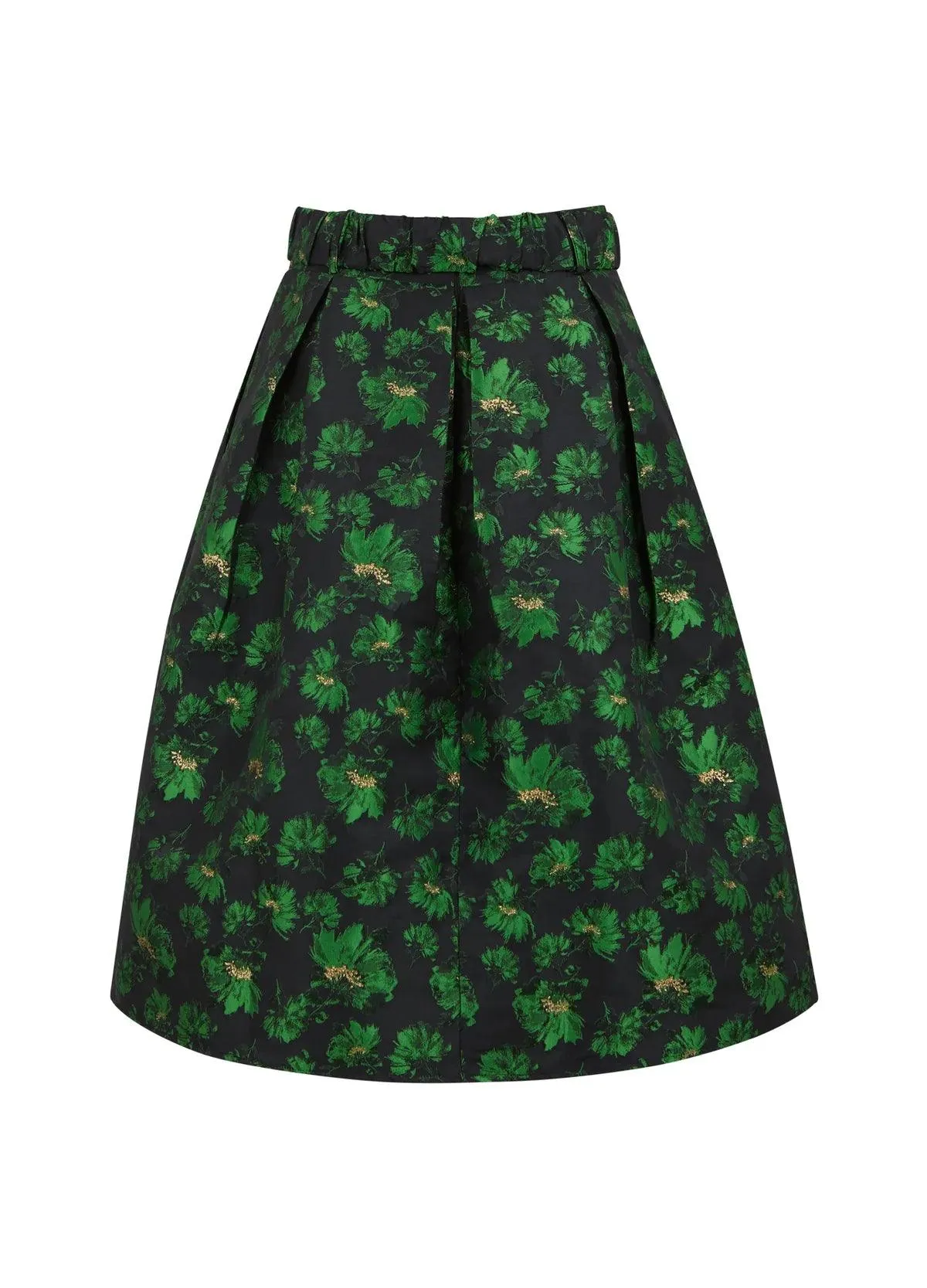 Coster Jacquard Skirt with Belt