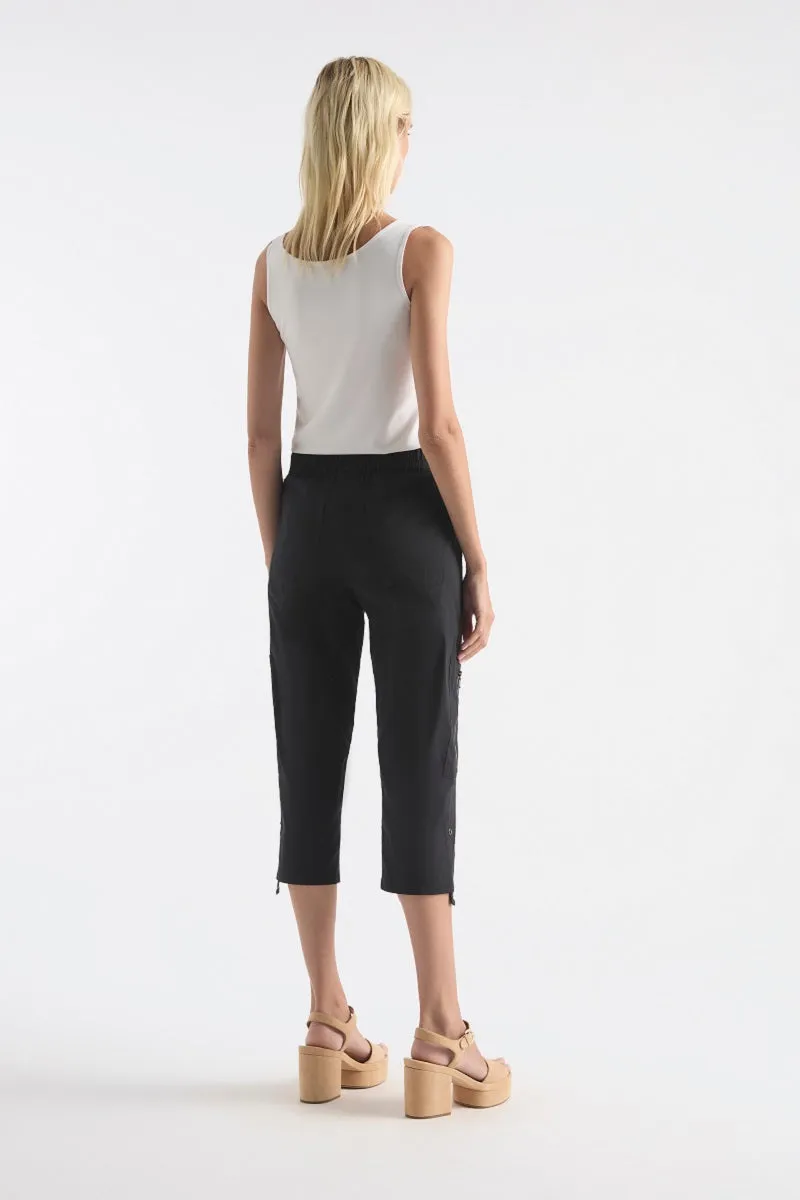 Cropped Zip Cargo in Oat F65 1386 by Mela Purdie