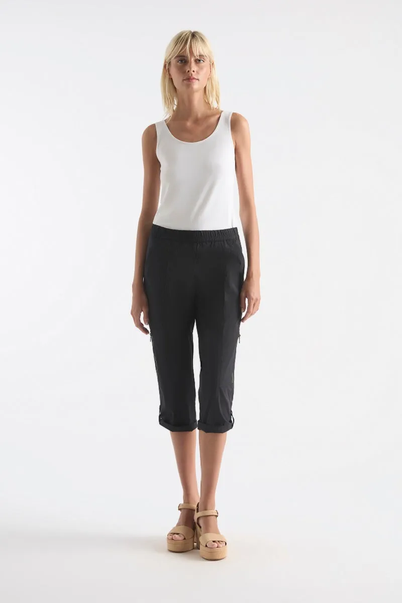 Cropped Zip Cargo in Oat F65 1386 by Mela Purdie