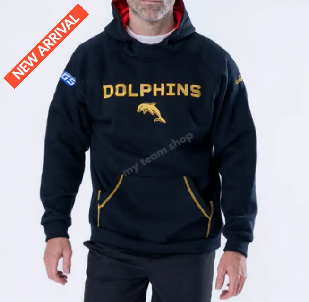 DOLPHINS 2025 NRL PULLOVER HOODIE