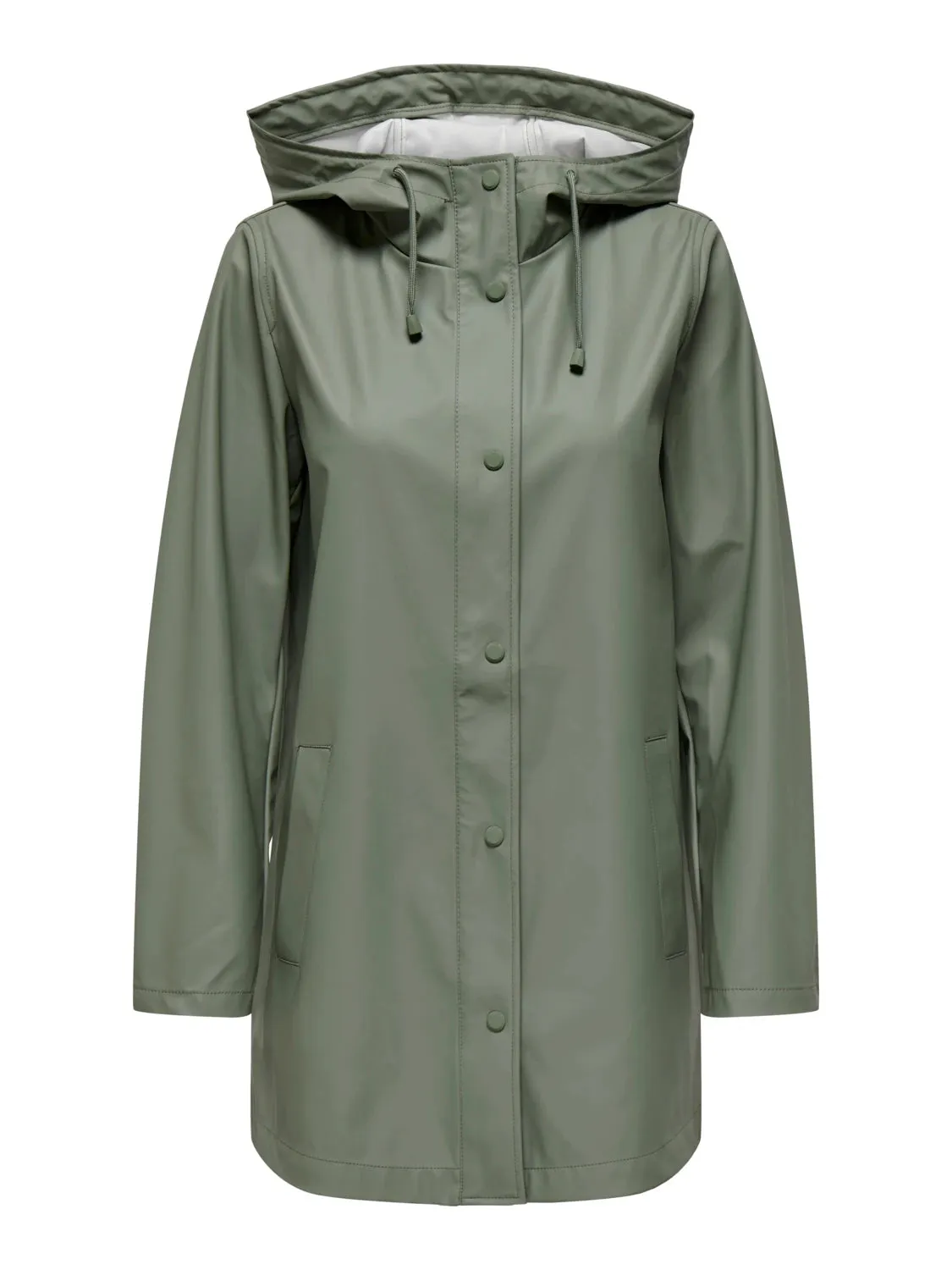 Ellen Raincoat - Agave Green