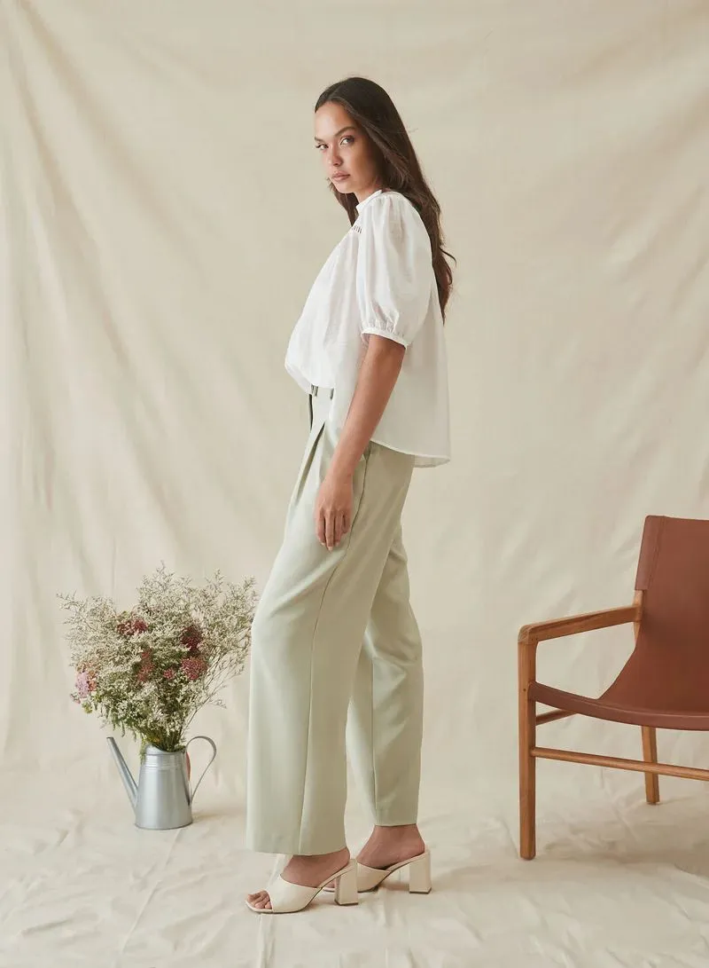 Esmaee Villa Pants - Soft Mint